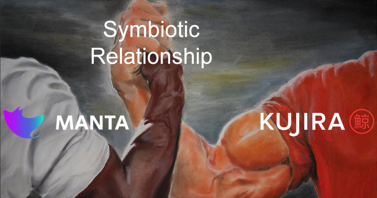 Kujira-Manta Epic Handshake